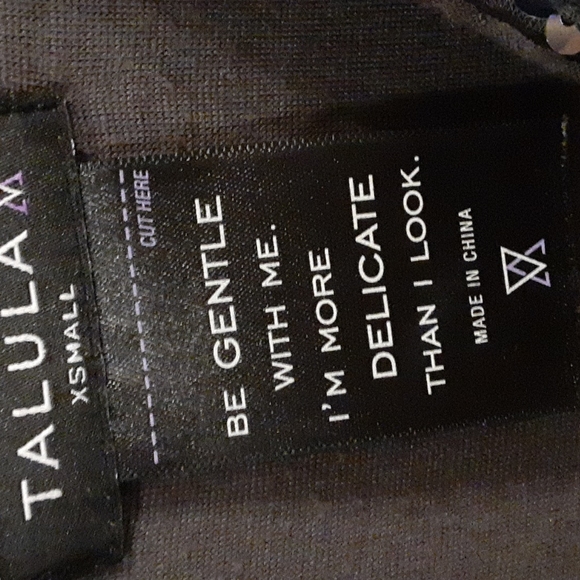 Aritzia Talula silver sparkle tank top. - Picture 3 of 5